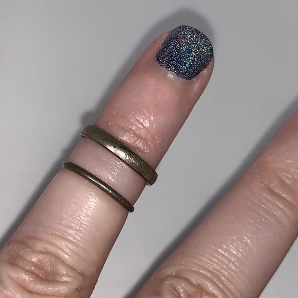 Sterling Silver Thin Plain Band Ring, Size 3 - Picture 5 of 9